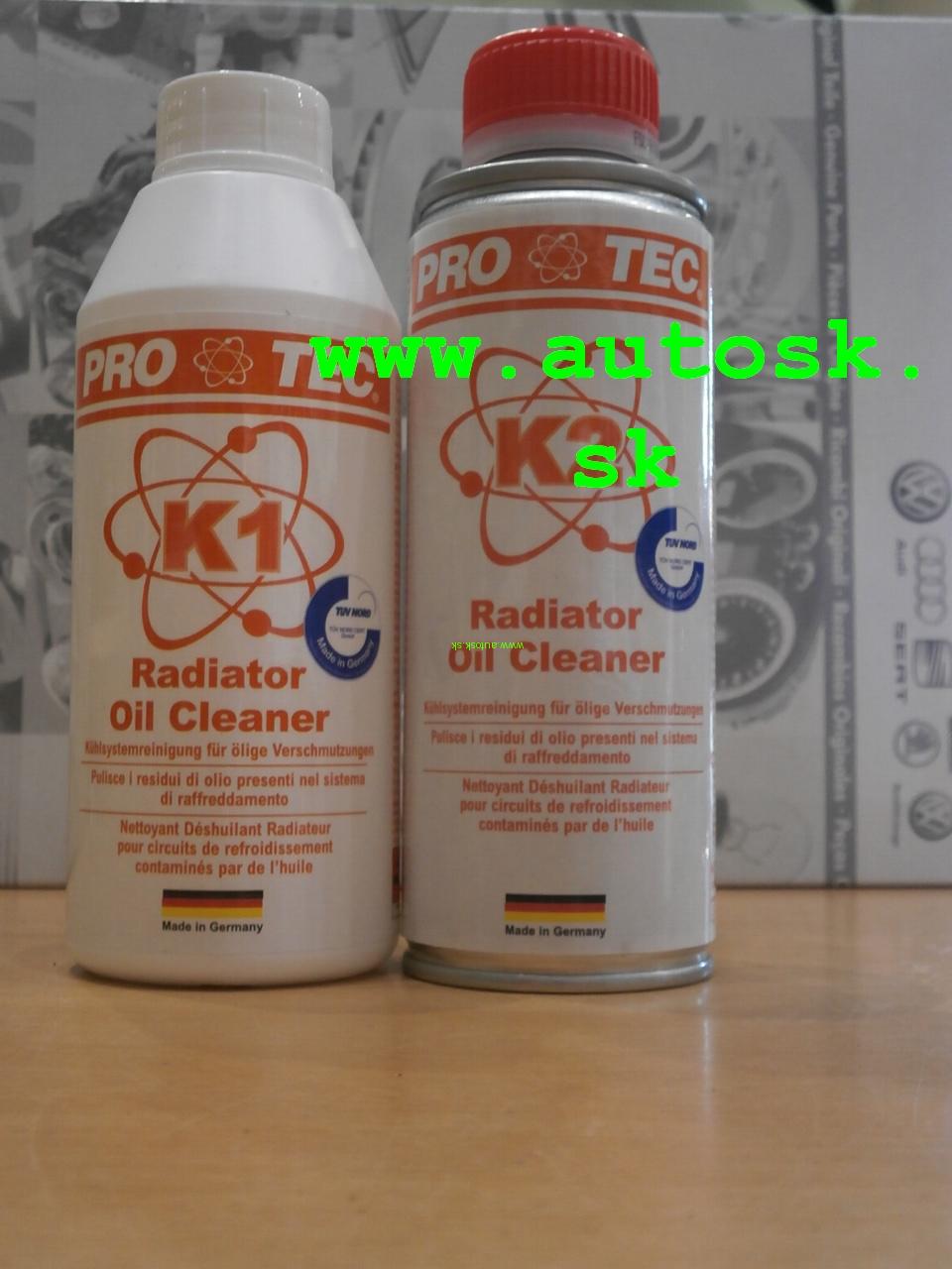 RADIATOR OIL CLEANER K1 + K2 - Čistič chladiacej sústavy od oleja – 2 zložkový
