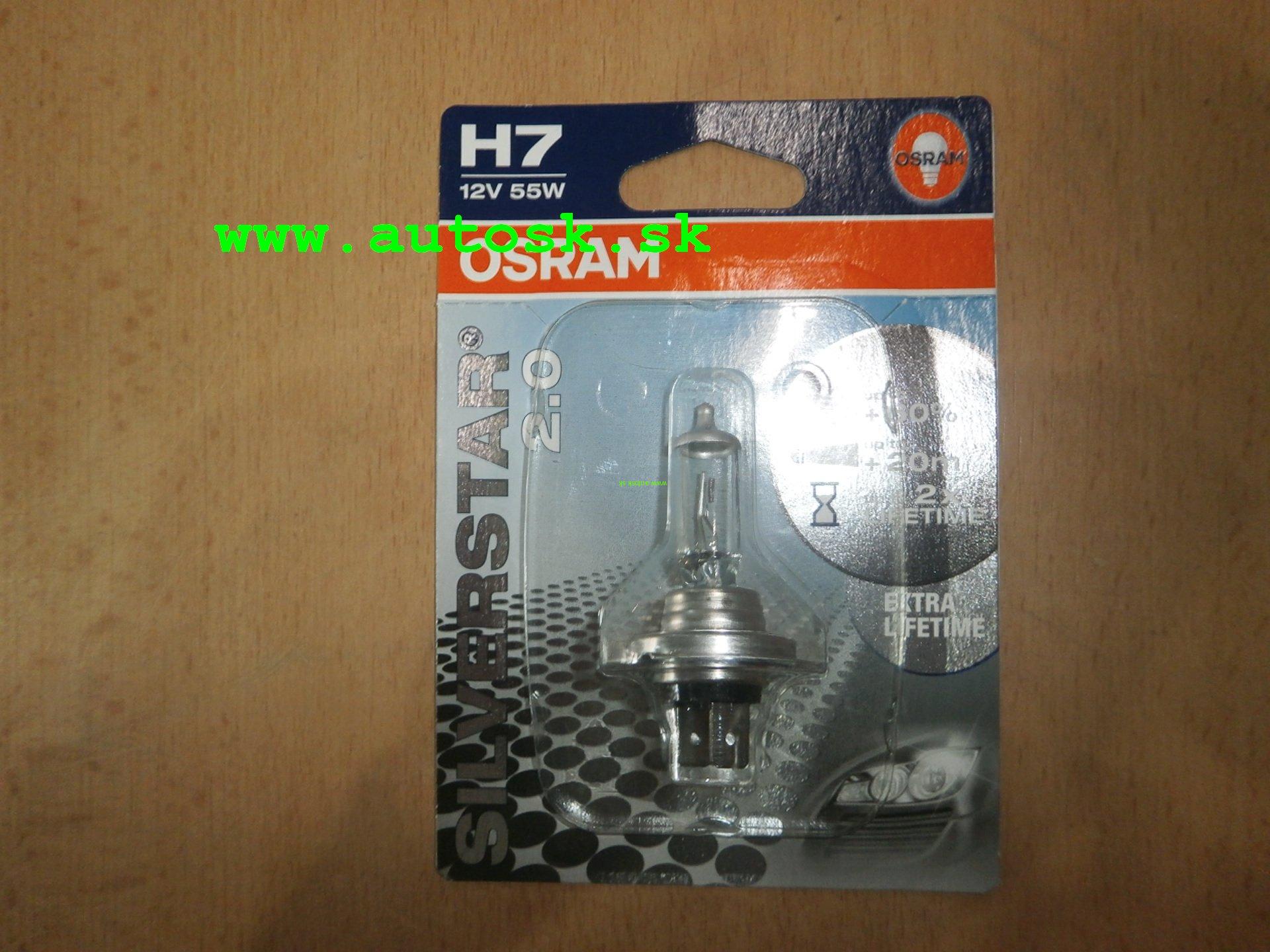 Osram H7 Silverstar 2.0 +60% 