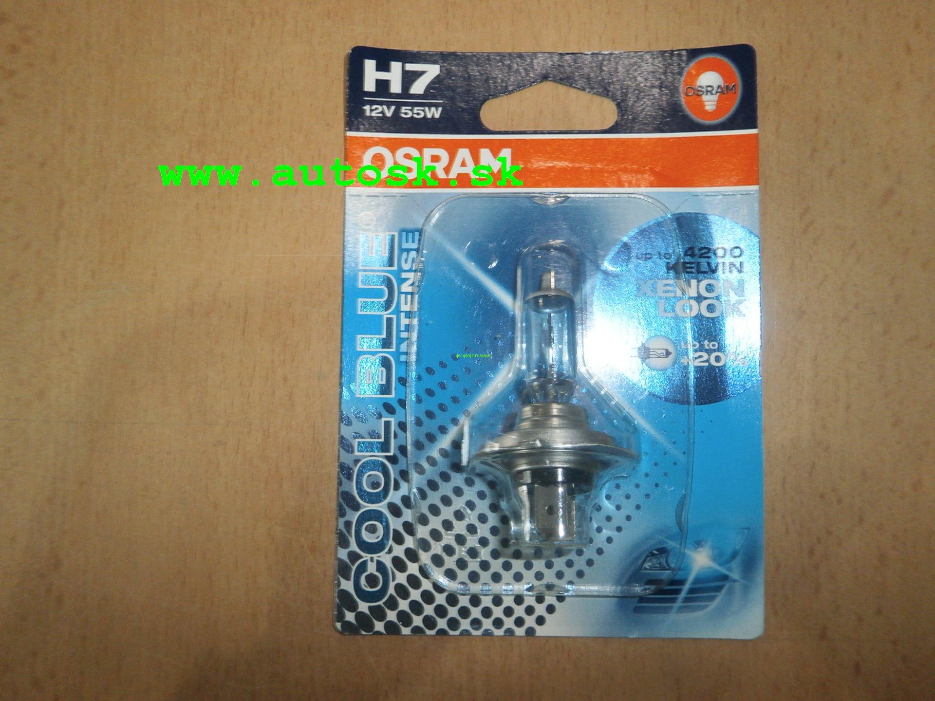 OSRAM Cool Blue Intense H7 12V 55W PX26d 