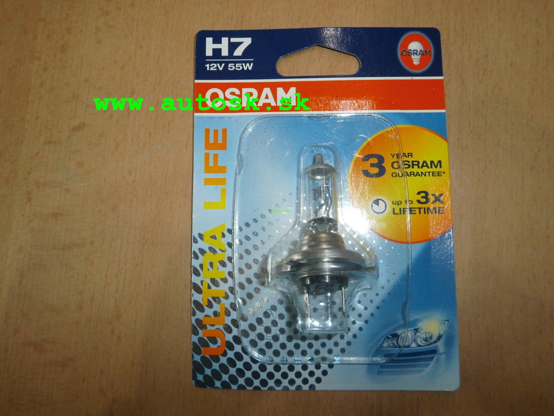 OSRAM Ultra Life H7 55W