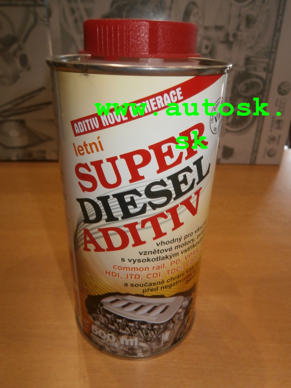 Super diesel aditiv VIF letný 0,5L