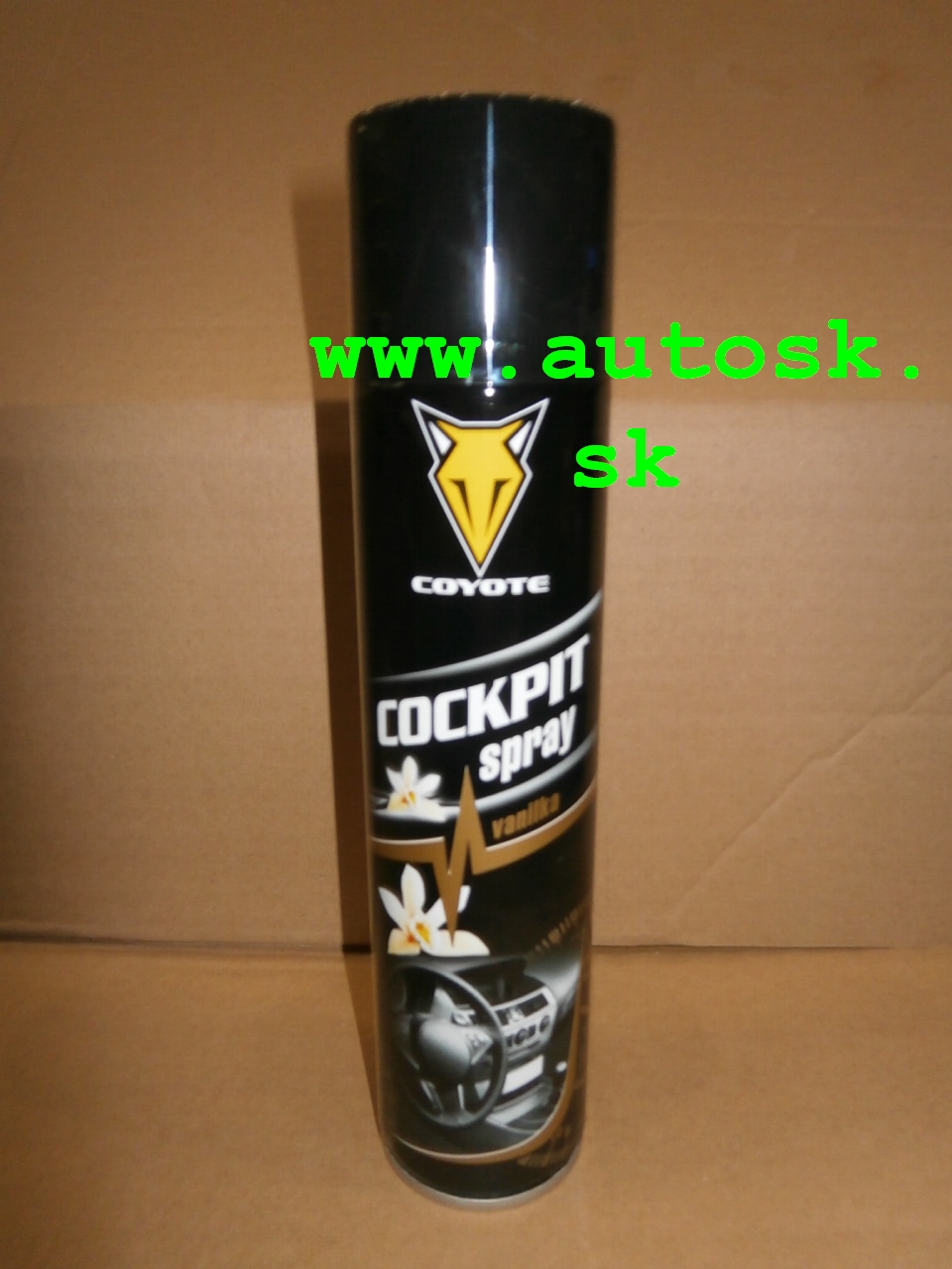 Cocpit spray Vanilka 400ml 