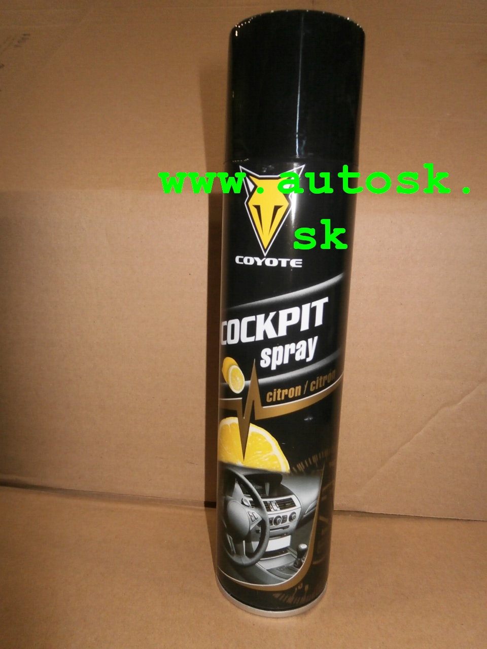 Cocpit spray Citrón 400ml 