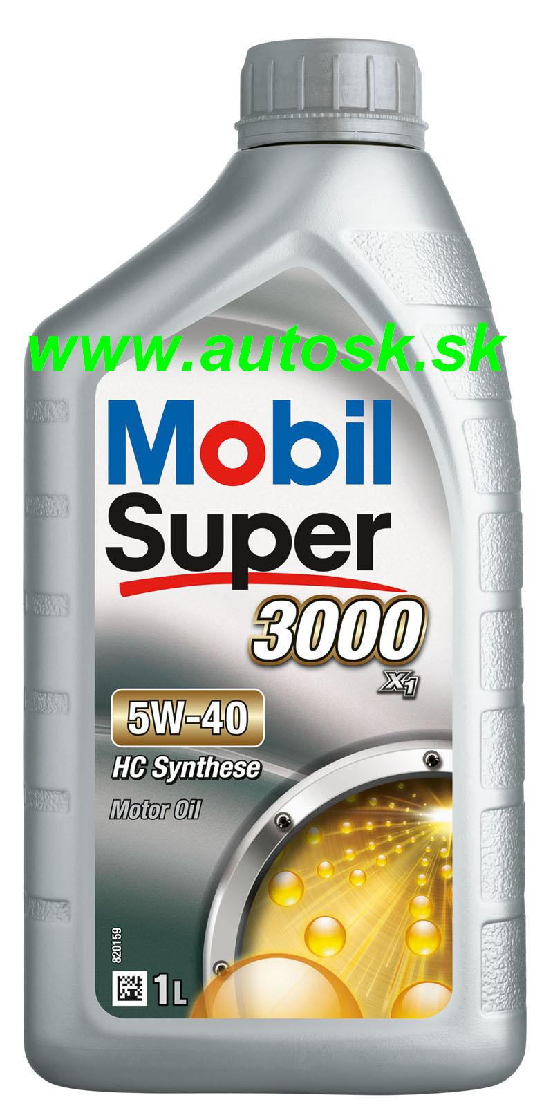 MOBIL SUPER 3000 X1 5W-40 1L