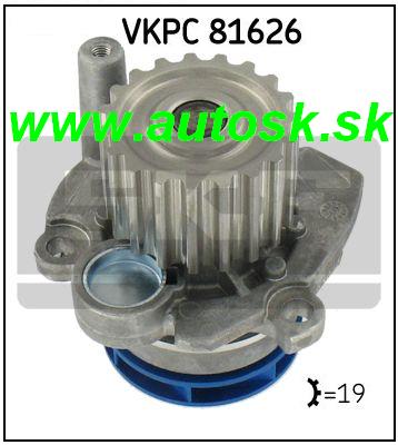 Čerpadlo vody SKF VKPC 81626, 038121011J Octavia 1.9Tdi 74 kW