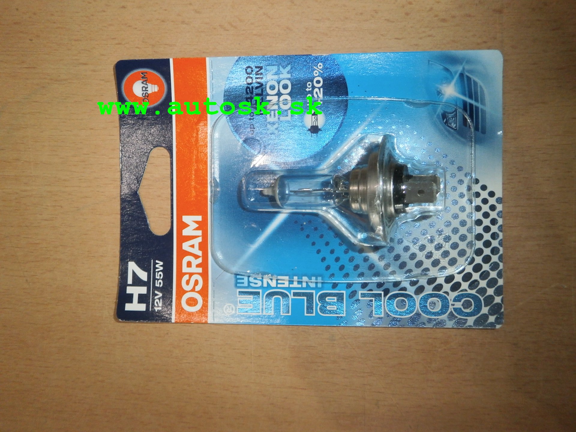 OSRAM Cool Blue Intense H7 12V 55W PX26d 