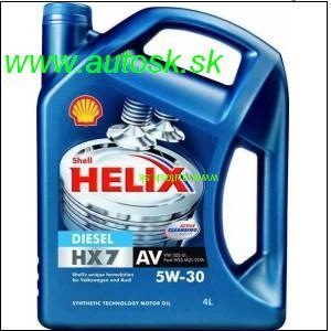 Shell Helix Diesel HX7 AV 5W-30 4L